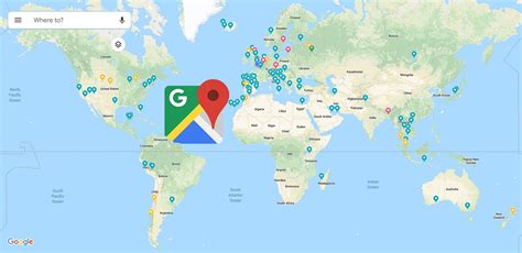 google from to map